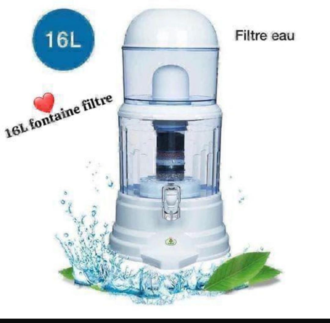 Fontaine+ filtre a eau 16 litres