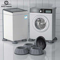 Support frigo,Machine à laver 4 pcs