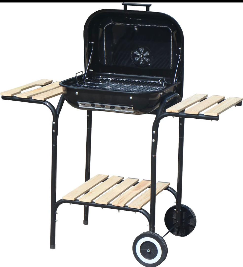 Barbecue extérieur avec plateau a charbon