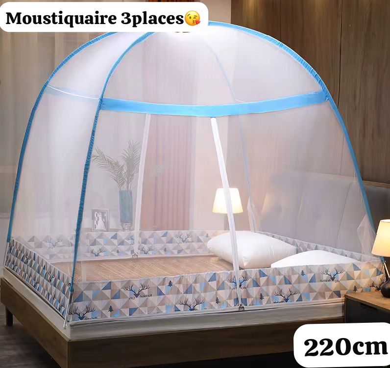 Moustiquaire pliable 3 places