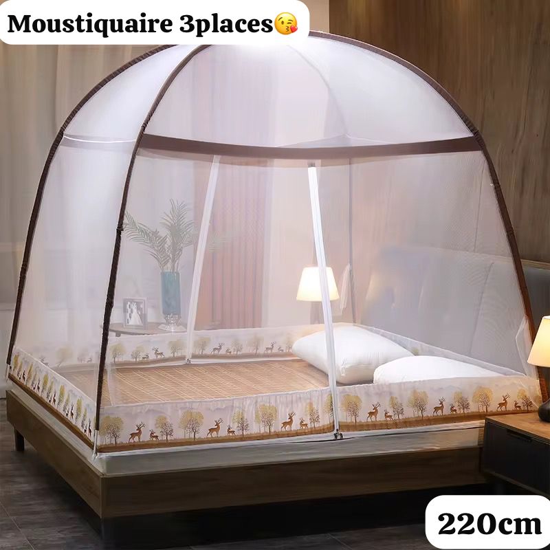 Moustiquaire pliable 3 places