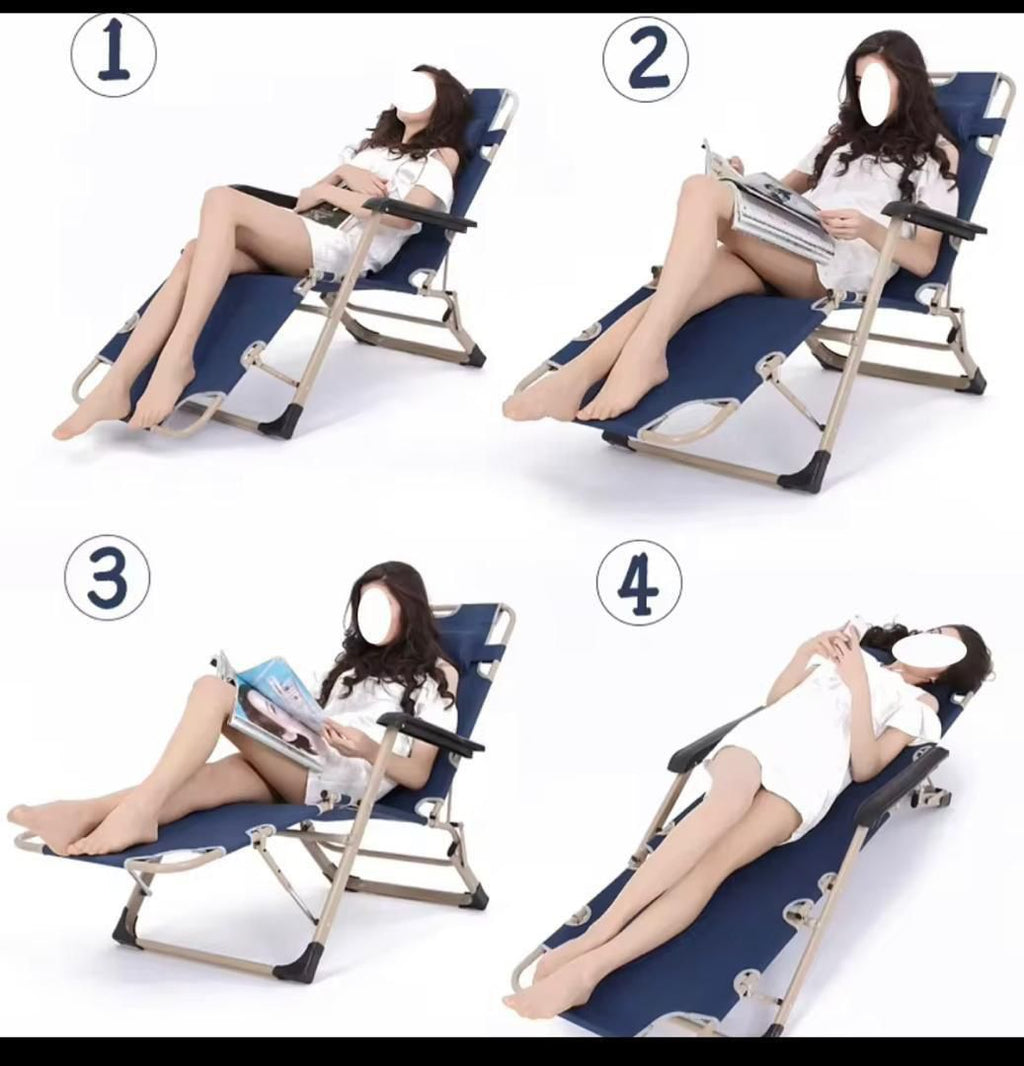 Chaise pliante avec housse