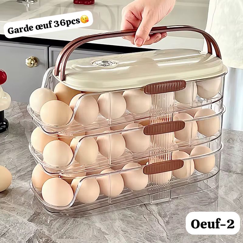 Garde oeufs 36 pcs