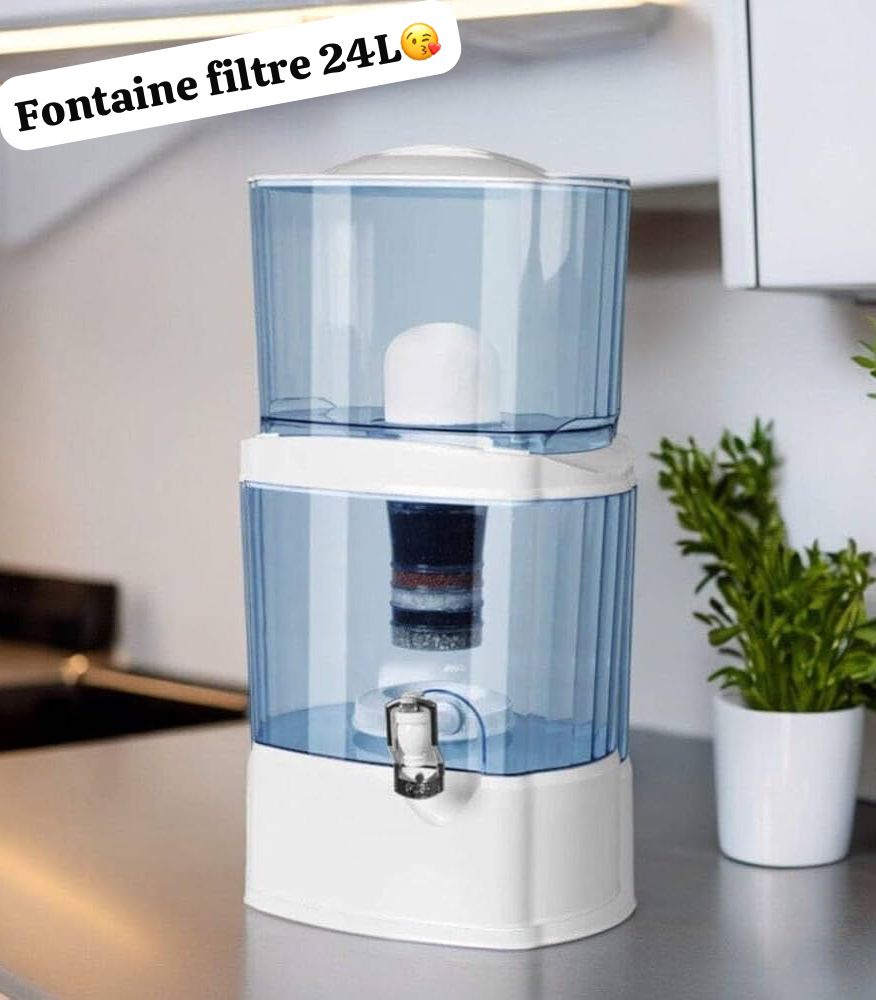 Fontaine 24 litres+filtre a eau