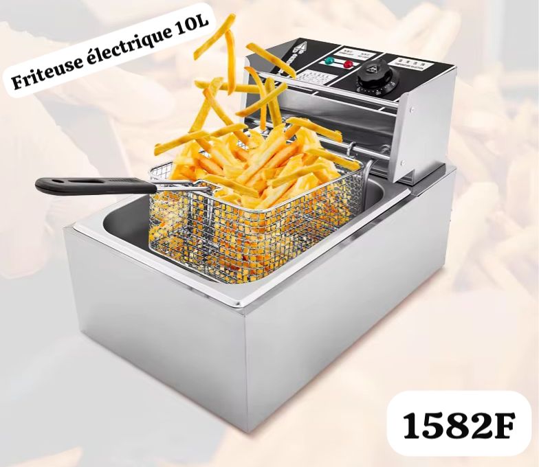 Friteuse électrique capacité 10 litres