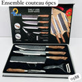 Boite ensemble couteaux 6 pièces