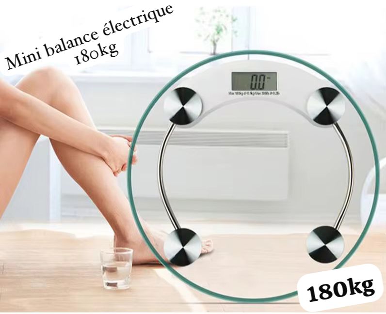 Mini balance électrique en ver 180kg