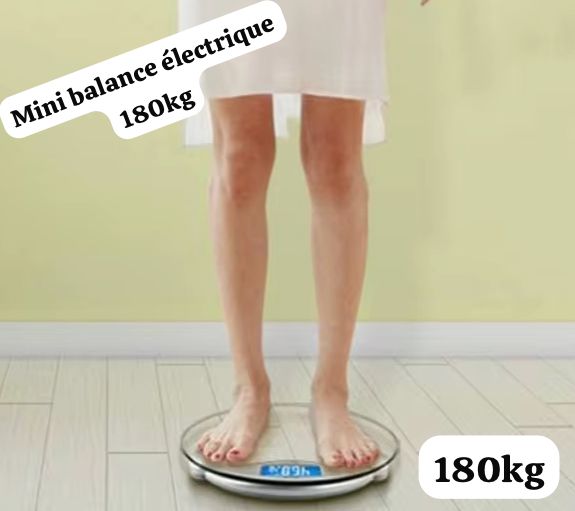 Mini balance électrique en ver 180kg