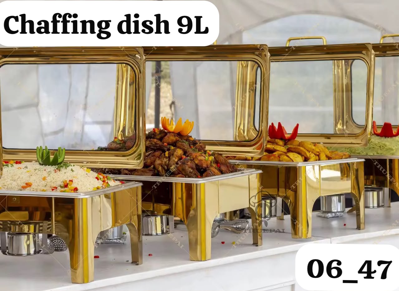 Chaffing dish 9 littes