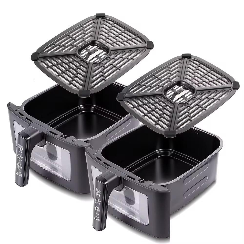 Aire frayeur double paniers 7l+7l avec double compartiments