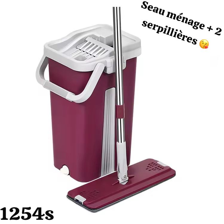 Sceau ménage plus 2 serpillères