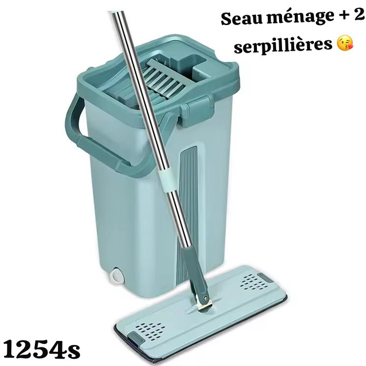 Sceau ménage plus 2 serpillères