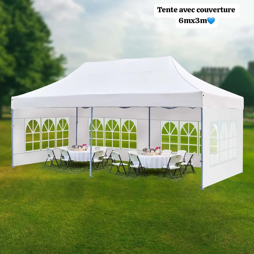 Bâche 6mx3m VIP avec couverture