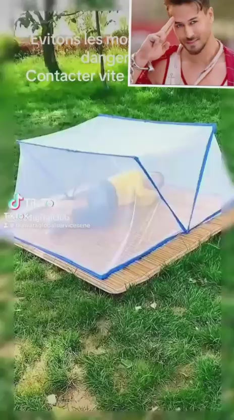 Moustiquaire pliable 3 places