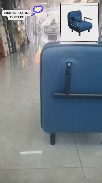 Chaise pliable avec lit